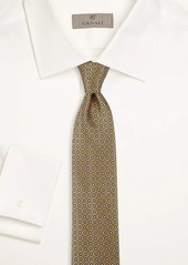 Canali Medallion Silk Tie