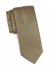 Canali Medallion Silk Tie