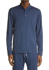 Canali Cotton Jersey Henley