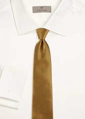 Canali Microneat Silk Tie