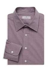 Canali Modern-Fit Checked Dress Shirt