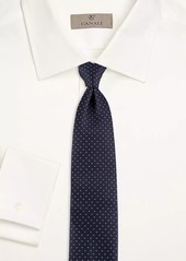 Canali Neat Silk Tie