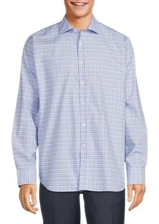 Canali Plaid Shirt