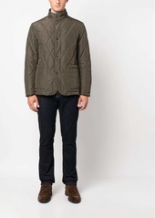 Canali quilted lightweight jacket