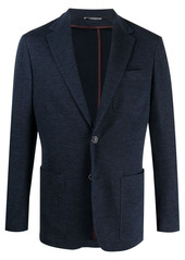 Canali single-breasted textured blazer