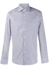 Canali striped cotton shirt