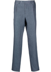 Canali tailored linen trousers
