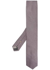 Canali woven pointed tip tie