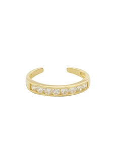 CANDELA JEWELRY 10K Gold CZ Toe Ring in Clear at Nordstrom Rack