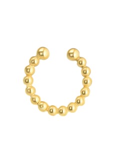CANDELA JEWELRY 14K Gold Beaded Ear Cuff at Nordstrom Rack