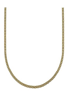 CANDELA JEWELRY 14K Yellow Gold Bismark Chain Necklace at Nordstrom Rack