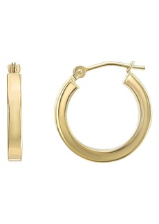 CANDELA JEWELRY Square Hoop Earrings in Gold at Nordstrom Rack