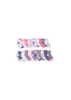 Capelli New York ​Baby’s & Little Girl’s 20-Pack Tie-Dye Mixed Pattern Socks