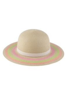 Capelli New York Colorblock Straw Hat