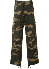 Carhartt camouflage cargo trousers