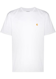 Carhartt Chase logo-embroidered cotton T-shirt