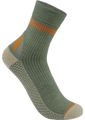Carhartt Force Grid Lightweight Wool Short Crew Socks, Men's, Large, Green | Father's Day Gift Idea
