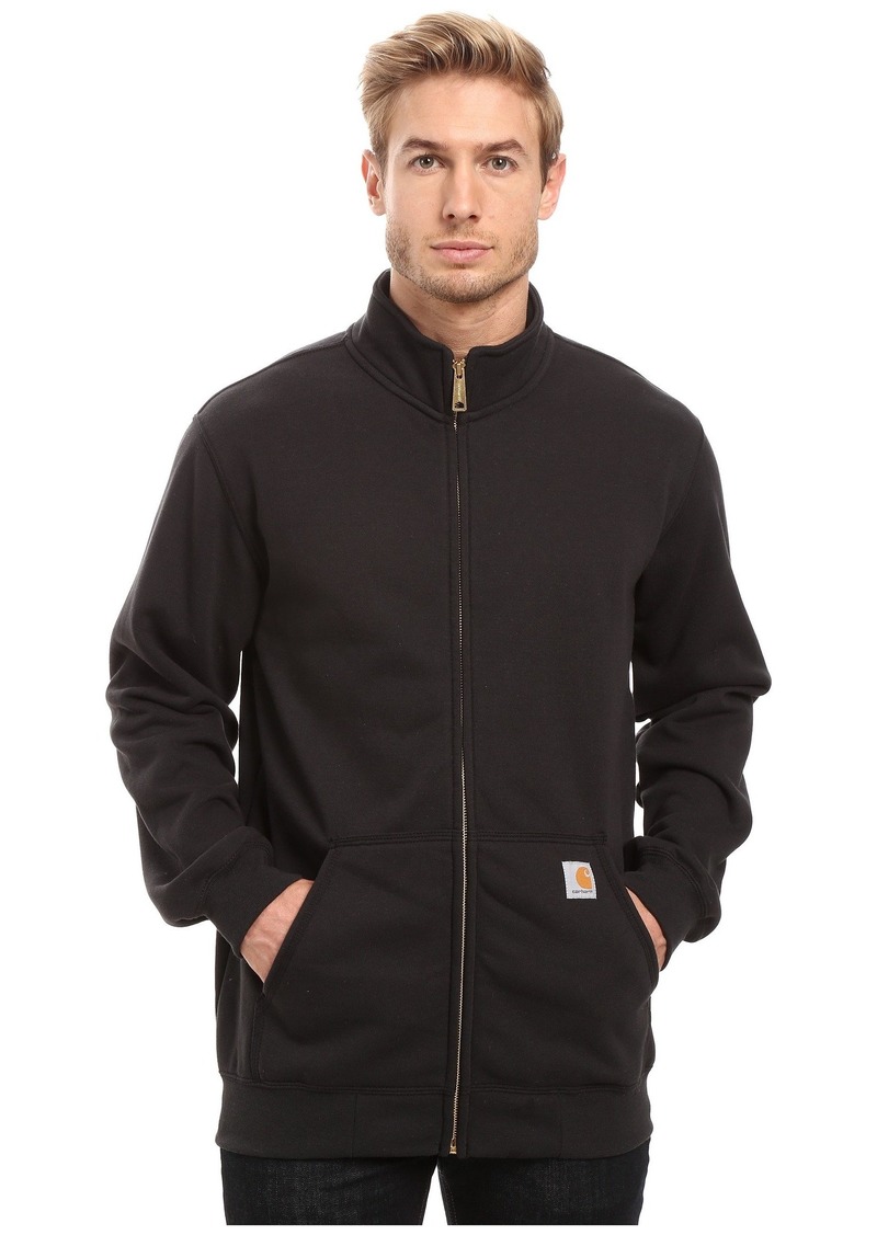 carhartt full zip mock neck sweatshirt