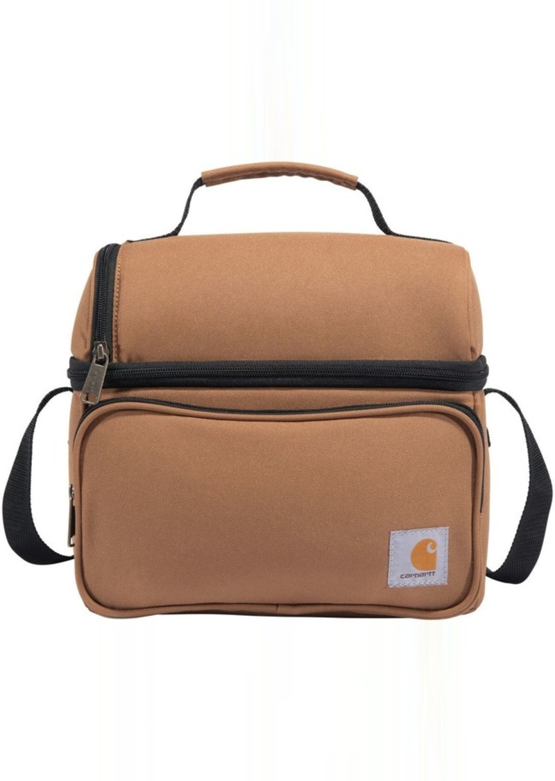 Carhartt Insulated 12 Can Two Compartment Lunch Cooler, Men's, Brown | Father's Day Gift Idea