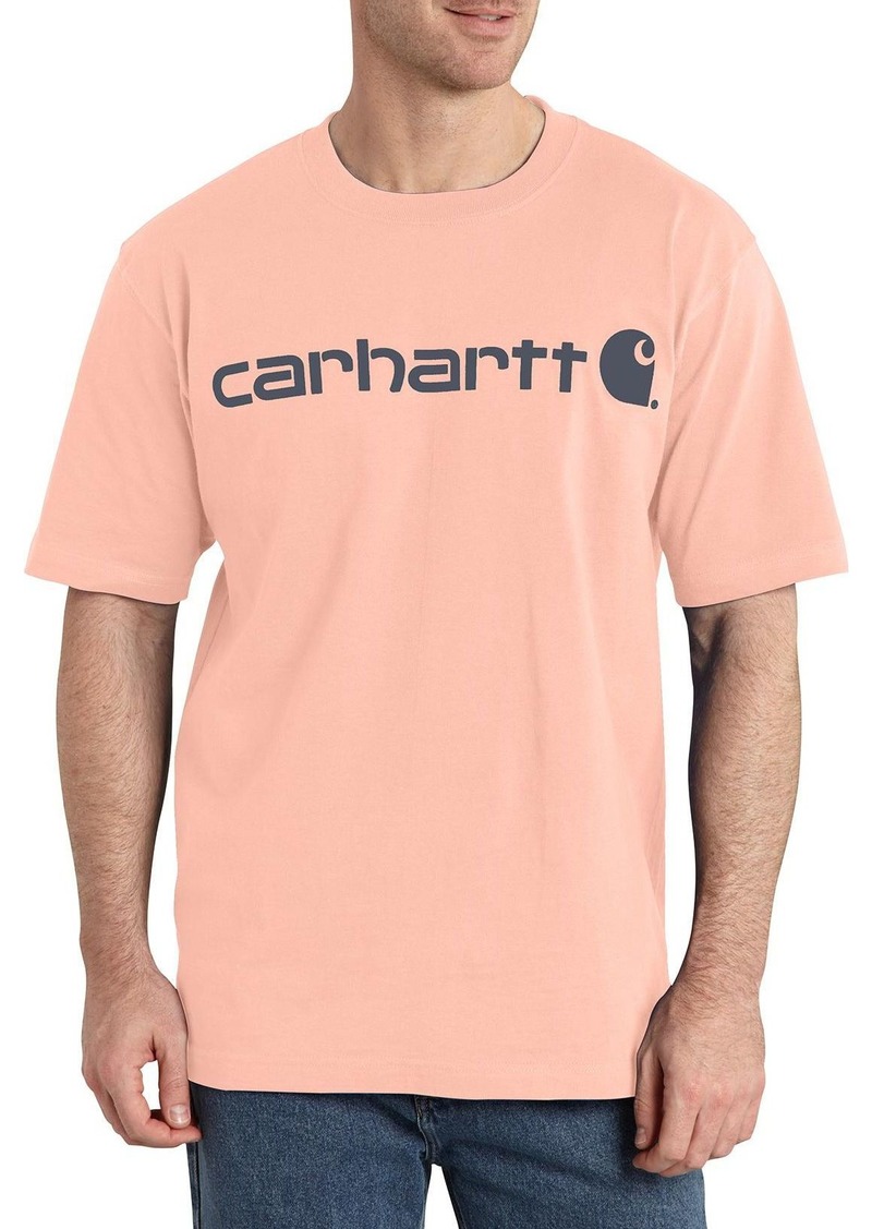 Carhartt K195 Short-Sleeve Graphic Tee, Men's, Small, Pink