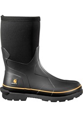 Carhartt Men's 10'' Rubber Boots, Size 9.5, Black