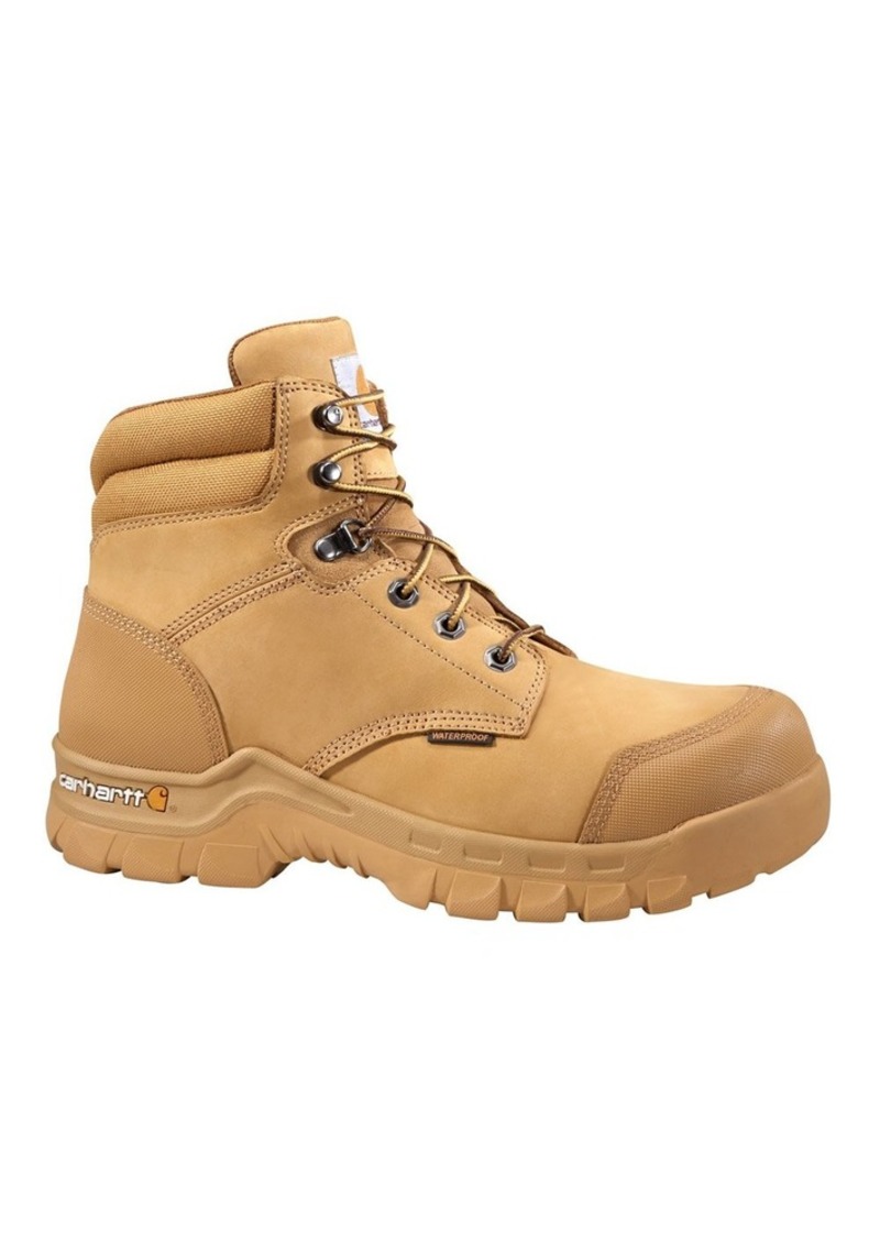 Carhartt Men's 6" Rugged Flex Waterproof Breathable Composite Toe Leather Work Boot CMF6356  9.5 W US