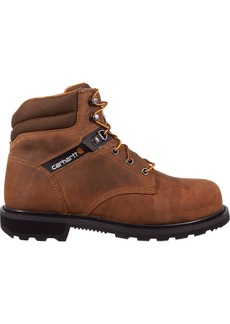 "Carhartt Men's 6"" Traditional Steel Toe Work Boot, Size 10, Brown"
