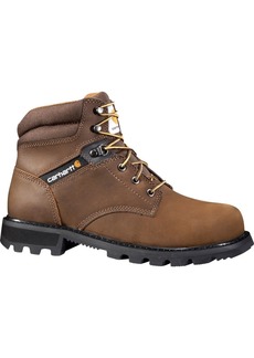 Carhartt Men's 6” Welt Work Boots, Size 8, Brown