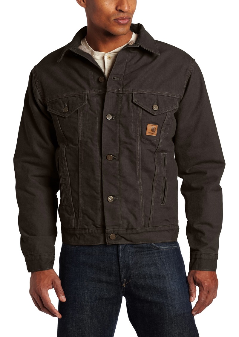 sherpa lined denim jacket mens big and tall
