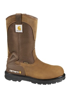 Carhartt Men's Bison 11'' Waterproof Work Boots, Size 9, Brown