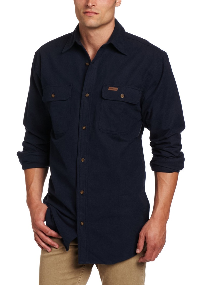 Carhartt Carhartt Men's Chamois Shirt Long Sleeve Button Front Original ...
