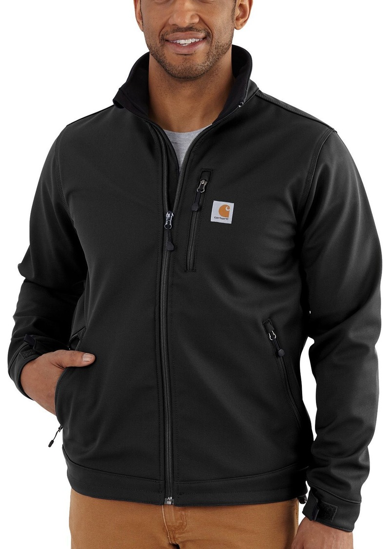 Carhartt Men's Crowley Soft Shell Jacket, Small, Black | Father's Day Gift Idea