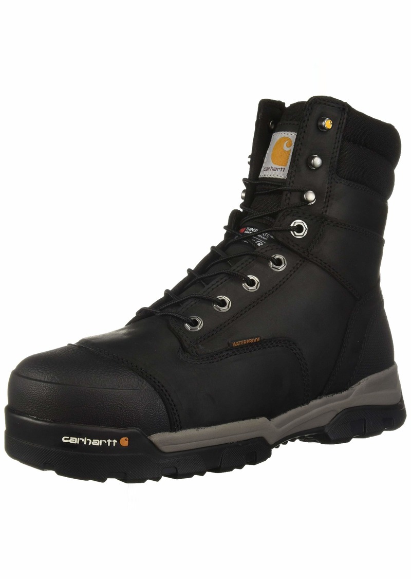 Carhartt Men's CSA 8-inch Ground Force Wtrprf Insulated Work Boot Comp Safety Toe CMR8959 Industrial  Oil Tanned 10.5 W US