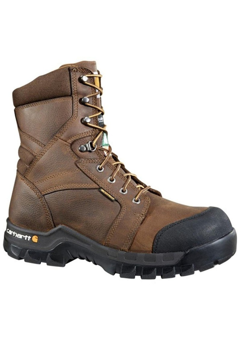 Carhartt Men's CSA 8-inch Rugged Flex Wtrprf Insulated Work Boot Comp Safety Toe CMR8939 Industrial  8.5 W US