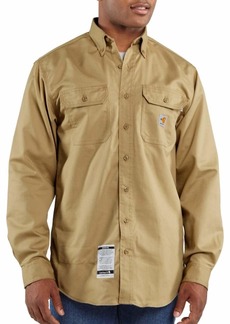 Carhartt mens Flame Resistant Classic Twill (Big & Tall) button down shirts   US