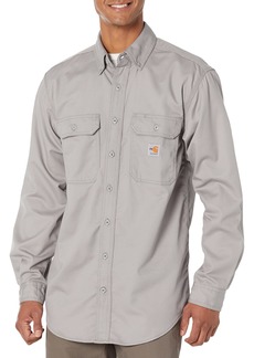 Carhartt mens Flame Resistant Classic Twill (Big & Tall) button down shirts   US