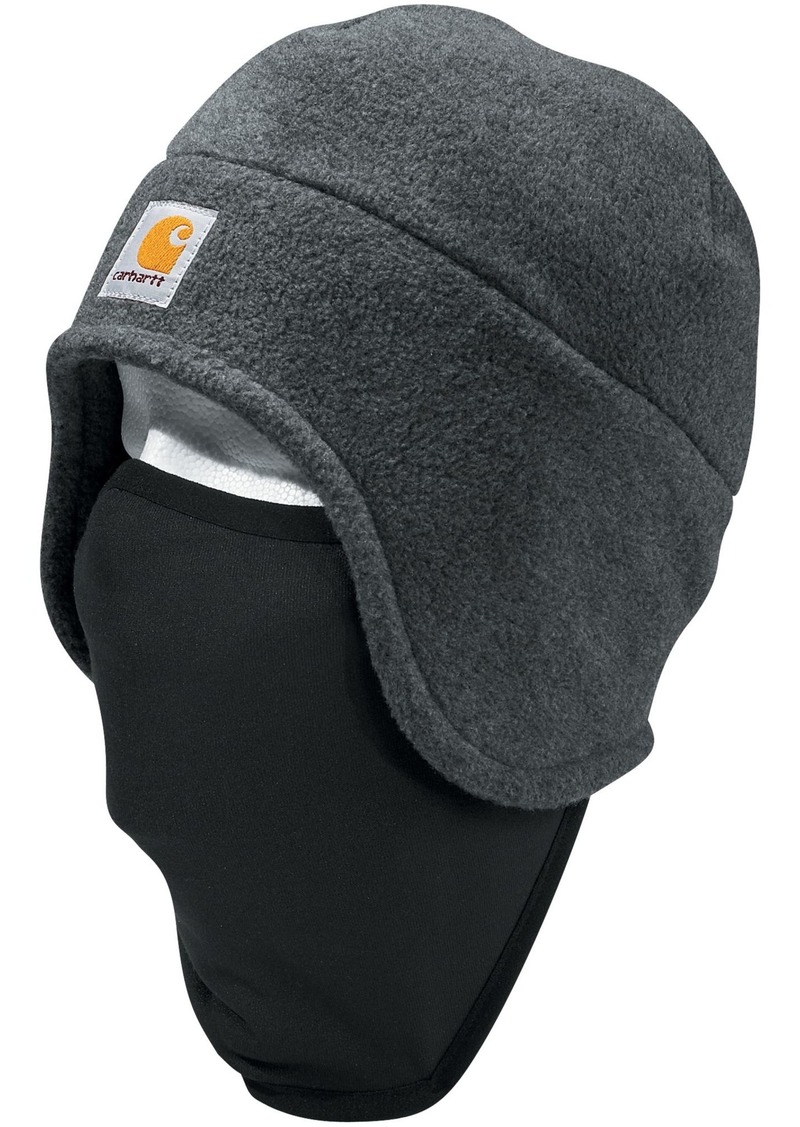 Carhartt Men's Fleece 2-in-1 Headwear, Gray