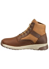 Carhartt Men's Force 5" Lightweight Sneaker Boot Nano Comp Toe Ankle Brown Leather & TAN Duck