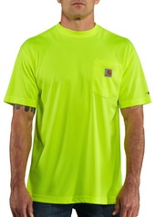 Carhartt Men's Force Pocket Short Sleeve T-Shirt, Small, Yellow