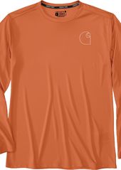 Carhartt Men's Force Sun Defender Long Sleeve Shirt, Small, Green | Father's Day Gift Idea