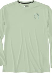 Carhartt Men's Force Sun Defender Long Sleeve Shirt, Small, Green | Father's Day Gift Idea