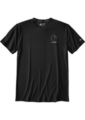 Carhartt Men's Force Sun Defender Short Sleeve T-Shirt, Small, Black