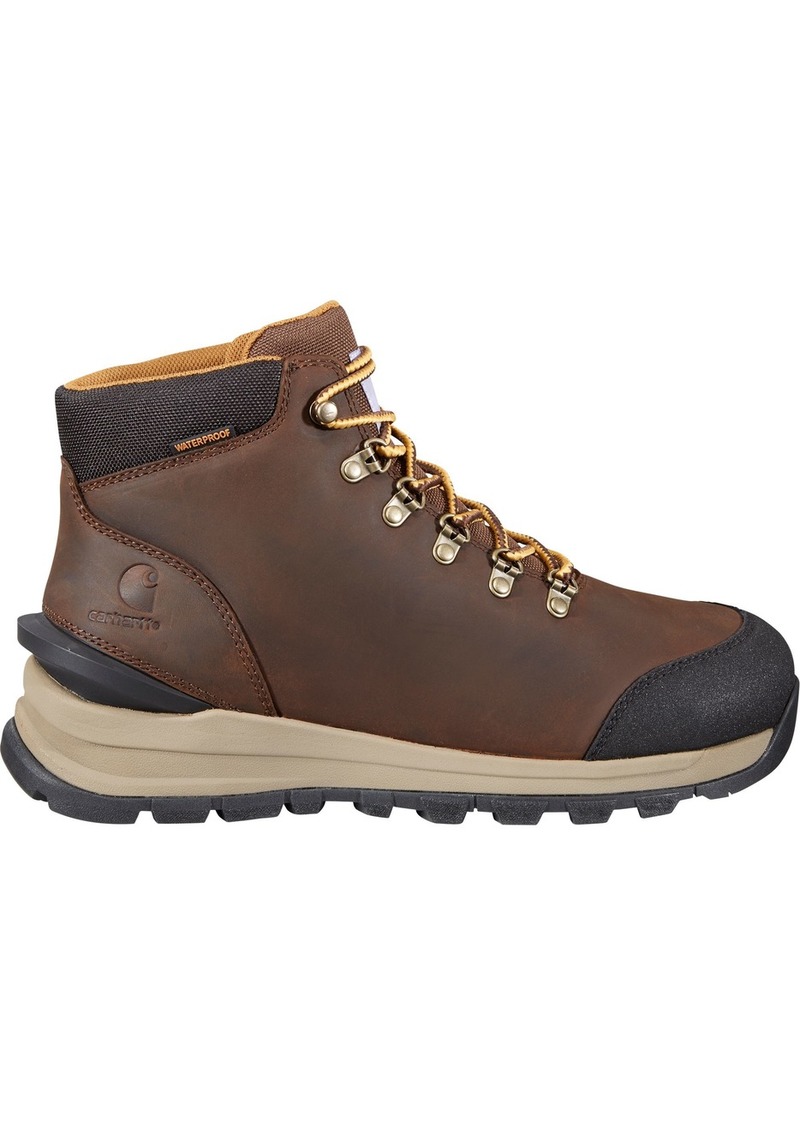 Carhartt Men's Gilmore 5” Waterproof Alloy Toe Hiker Work Boots, Size 9, Brown