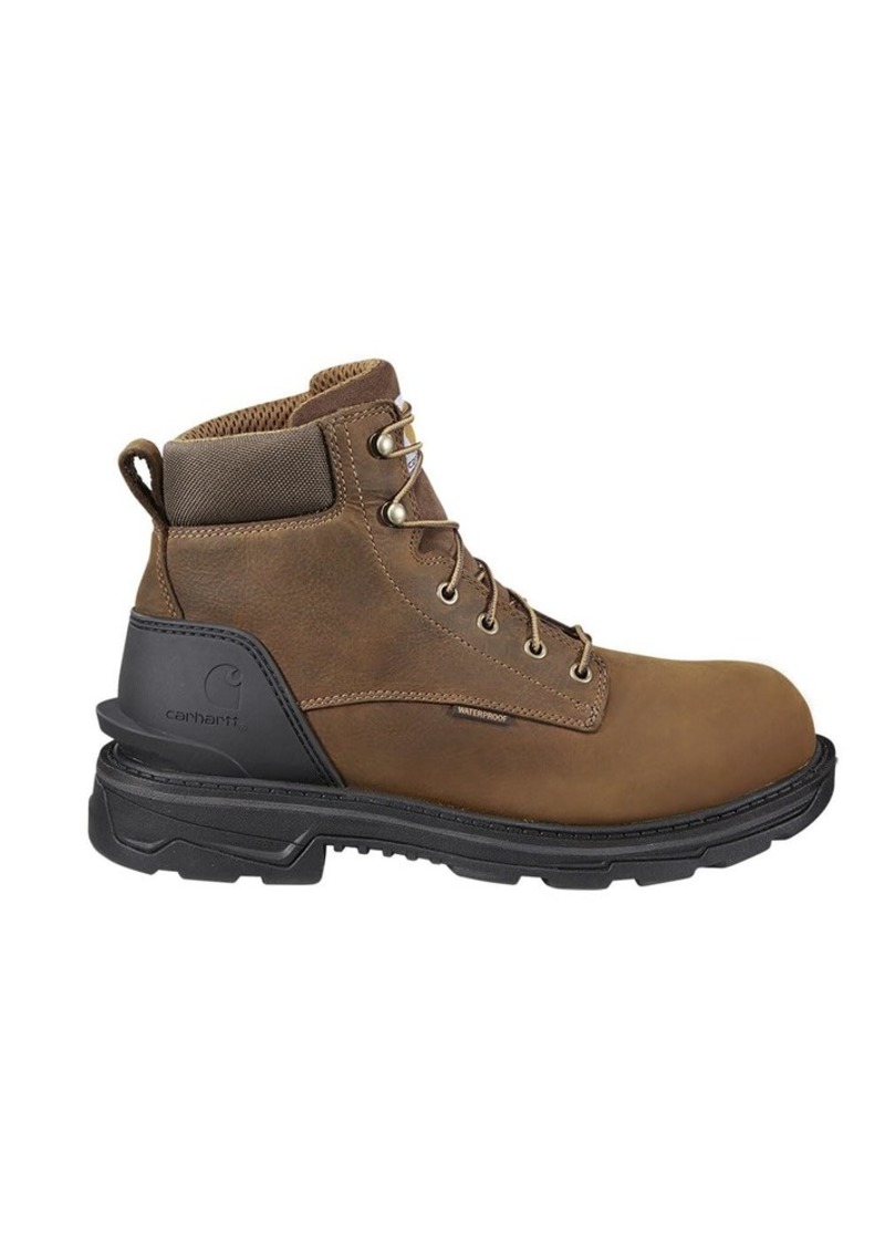 Carhartt Men's Ironwood Waterproof 6" Alloy Toe Work Boot Construction