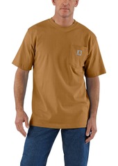 Carhartt Men's K87 Pocket T-Shirt, Small, Black
