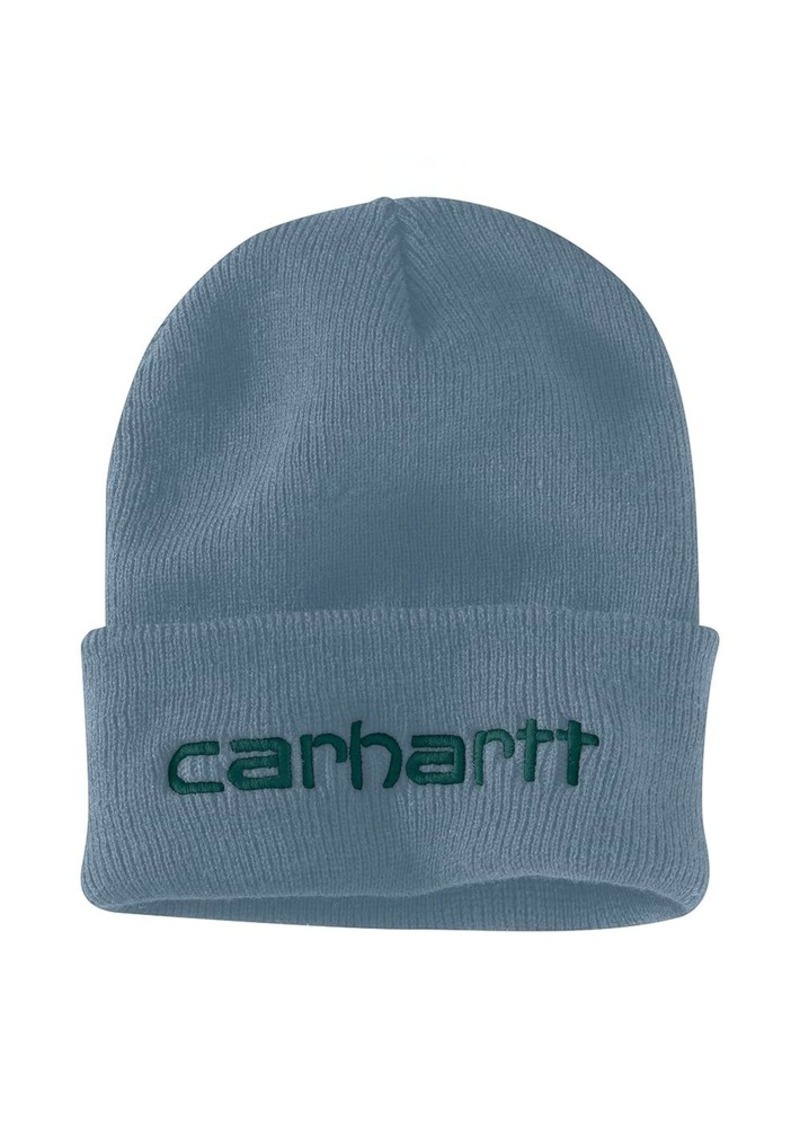 Carhartt Men's Knit Insulated Logo Graphic Cuffed Beanie