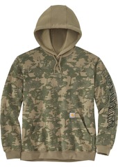 Carhartt Men's Loose Fit Camo Hoodie, 2XLT, Brown | Father's Day Gift Idea