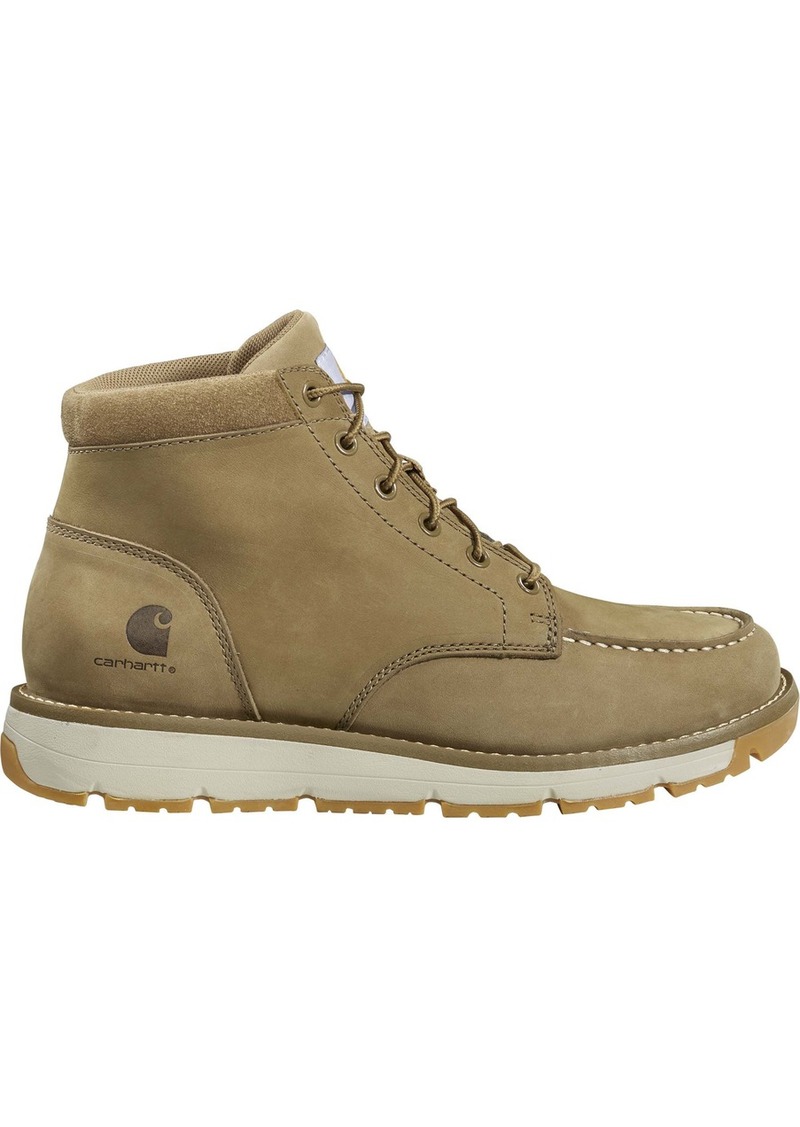 "Carhartt Men's Millbrook 5"" Moc Wedge Work Boots, Size 7, Brown"