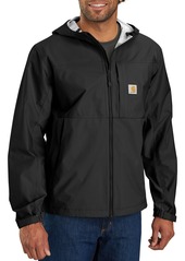 Carhartt Men's Packable Lightweight Storm Defender Jacket, Small, Brown | Father's Day Gift Idea