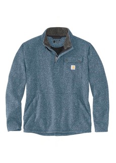 Carhartt Men's Big & Tall Relaxed Fit Midweight Quarter-Zip Pocket Sweater Fleece